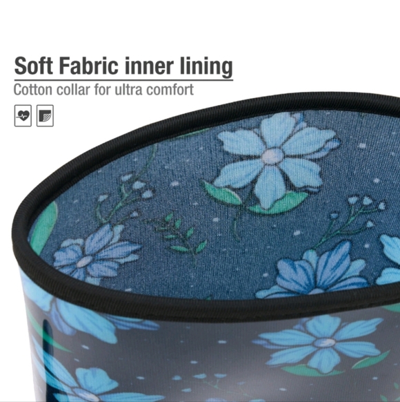 HISEA Women's Rubber Rain Boots Mid-Calf Waterproof Garden Boots Size 10 New - Picture 6 of 10